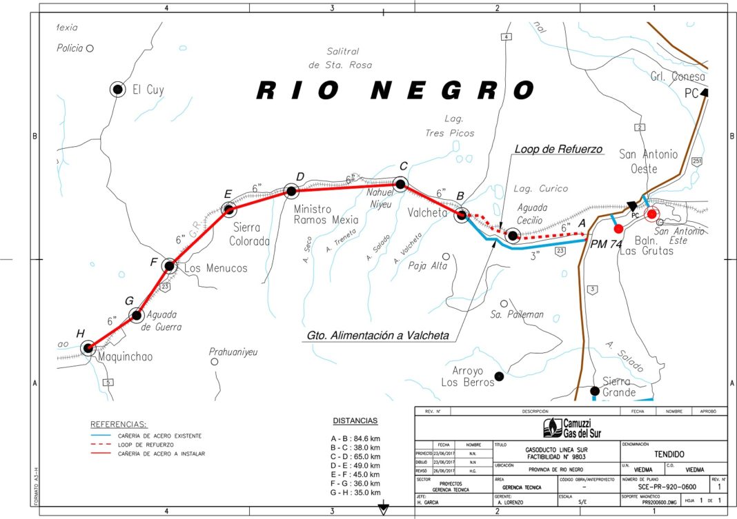 ARGENTINA: AVANZA LA COSTRUZIONE DEL NUOVO GASDOTTO DEL SUD - Pipeline News -  - News