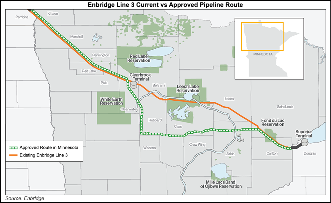 Enbridge Energy ottiene il via libera dallo stato del Minnesota per l’upgrade dell’oleodotto Line 3 - Pipeline News -  - News