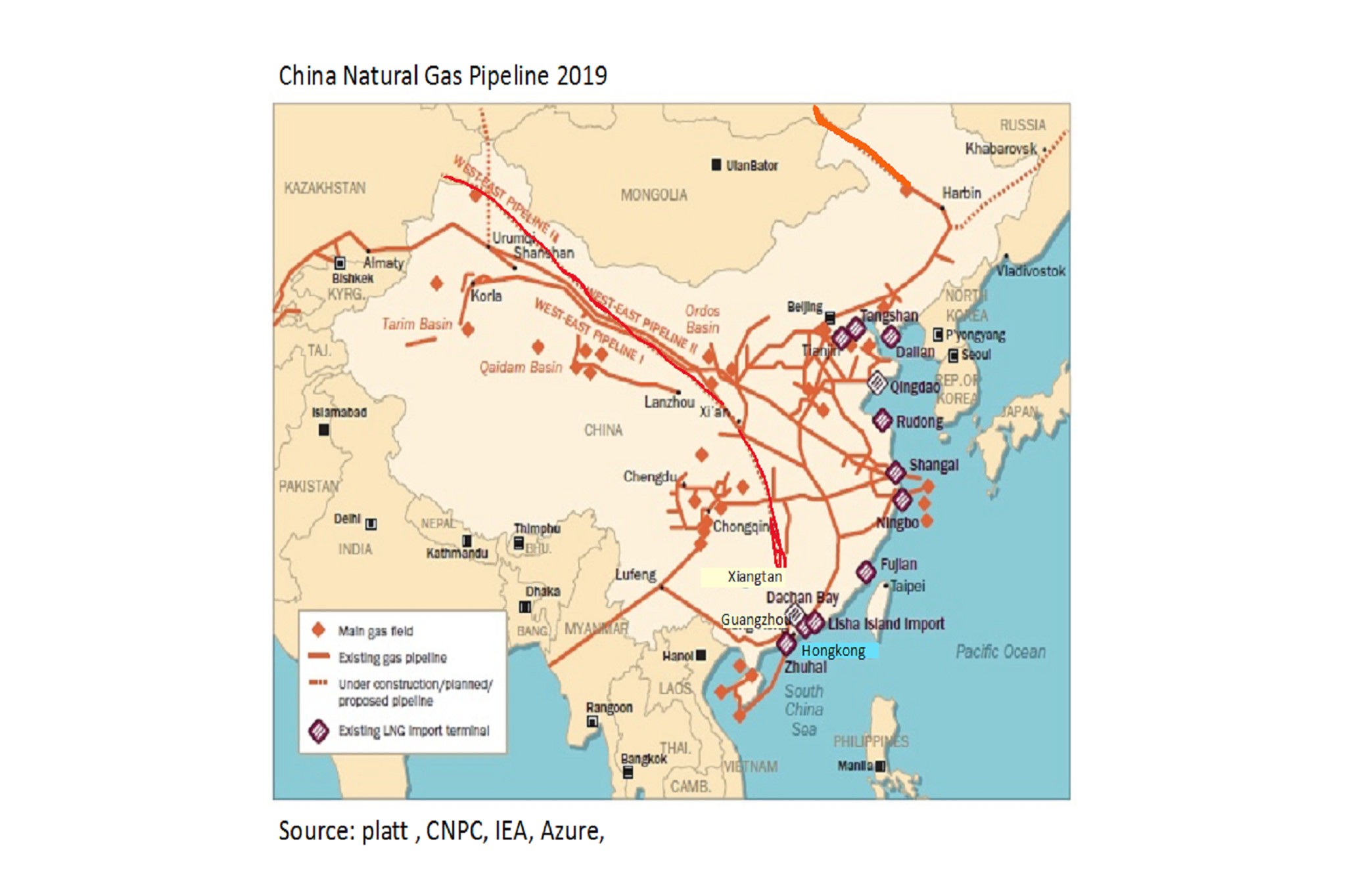 La Cina realizzerà una nuova rete di gasdotti lunga 34,2 chilometri - Pipeline News -  - News