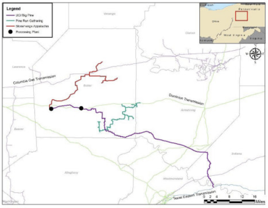 Stati Uniti. UGI acquista Stonehenge Appalachia Midstream Natural Gas Gathering System - Pipeline News -  - News