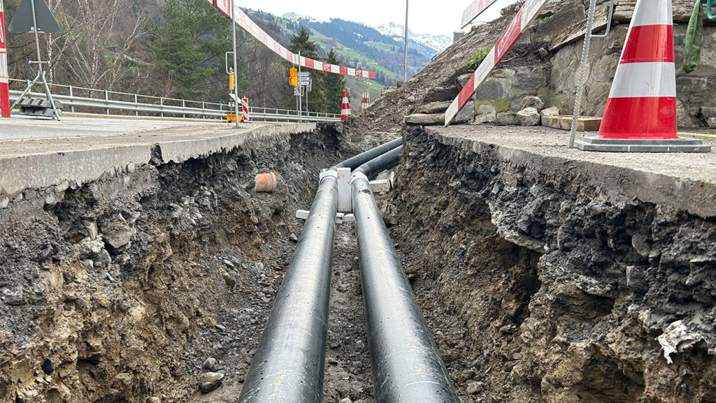 Brugg Pipes posa la condotta ideale per l'approvvigionamento energetico in Svizzera - Pipeline News - BRUGG PIPES CASAFLEX PREMANT RISCALDAMENTO Svizzera tubi - EUROPA MERCATI NEWS TECNOLOGIE 2
