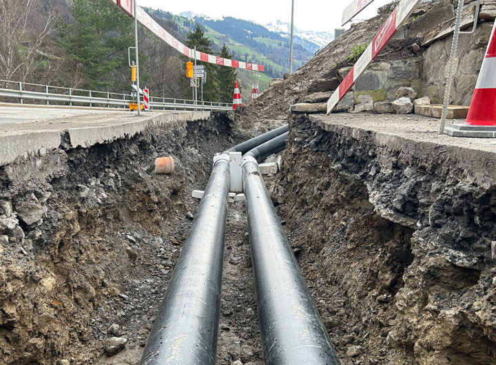 Brugg Pipes posa la condotta ideale per l'approvvigionamento energetico in Svizzera - Pipeline News - BRUGG PIPES CASAFLEX PREMANT RISCALDAMENTO Svizzera tubi - EUROPA MERCATI NEWS TECNOLOGIE 2