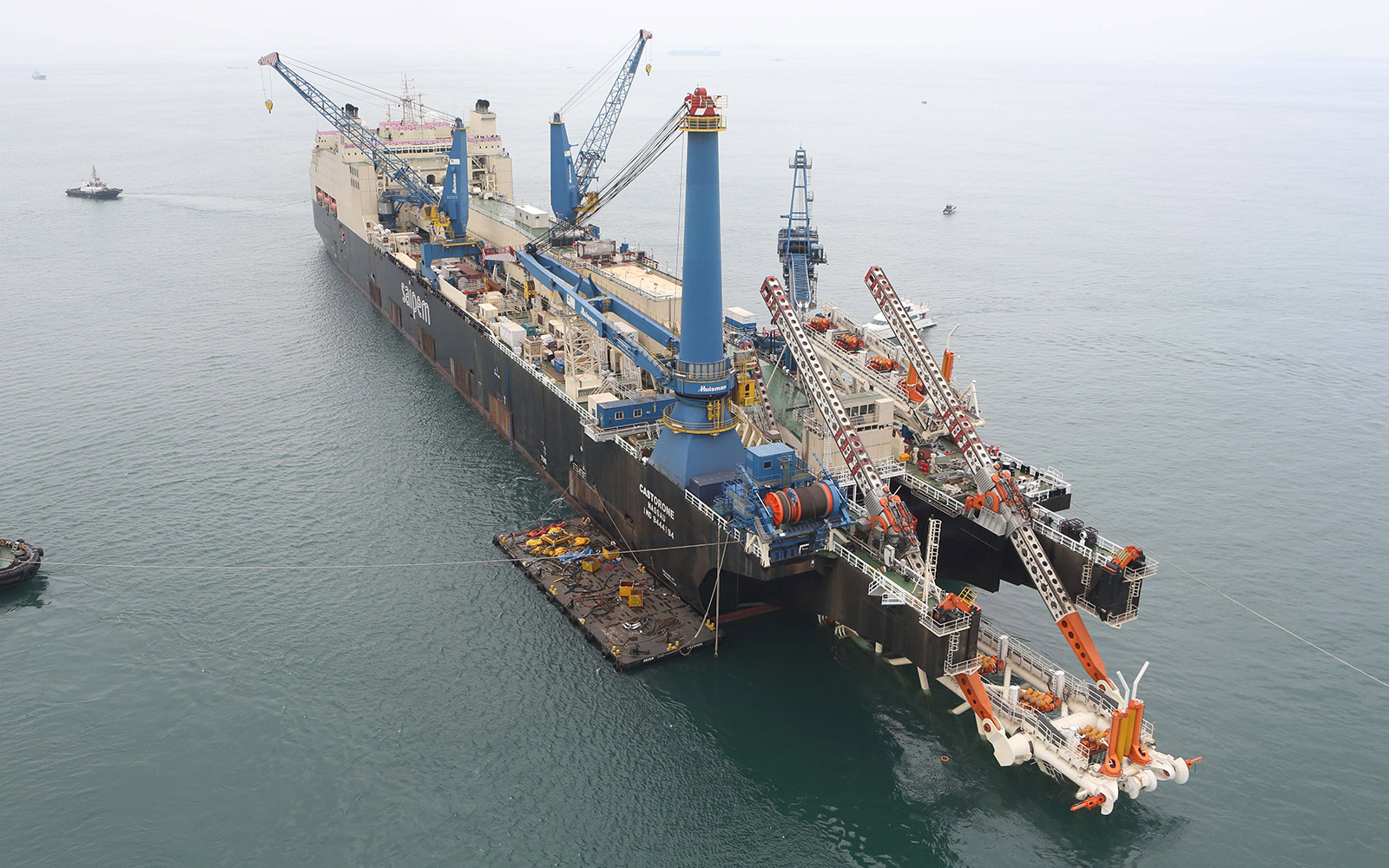 La nave posatubi Castorone (Saipem) riprende le operazioni dopo l'incidente in Australia - Pipeline News - Australia OFFSHORE posatubi SAIPEM - ITALIA MERCATI NEWS